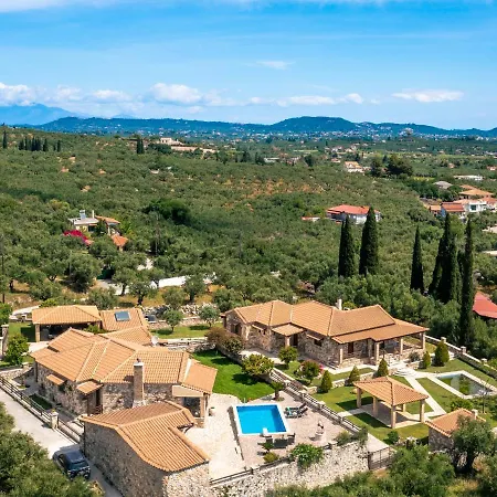 La Isla With Private Pool Villa Mouzákion